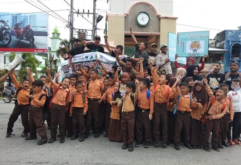 1 Perempuan Peduli Leuser Penelitian Harimau Sumatra Edukasi Pelajar