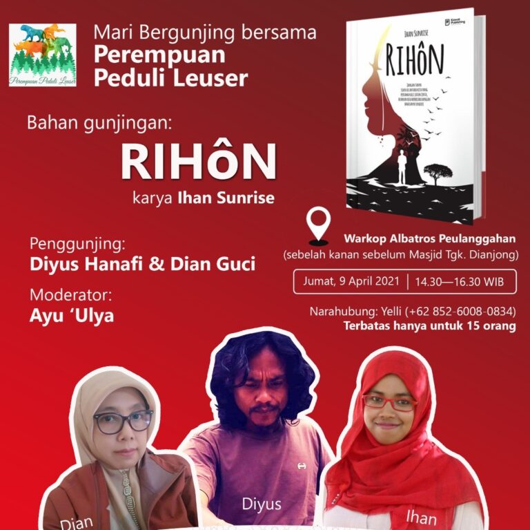 Bedah Buku “Rihon”; Soal Kerinduan Perempuan