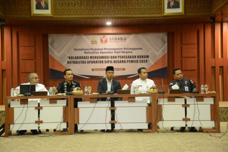 Menjelang Tahun Politik, Panwaslih Aceh Minta ASN Netral